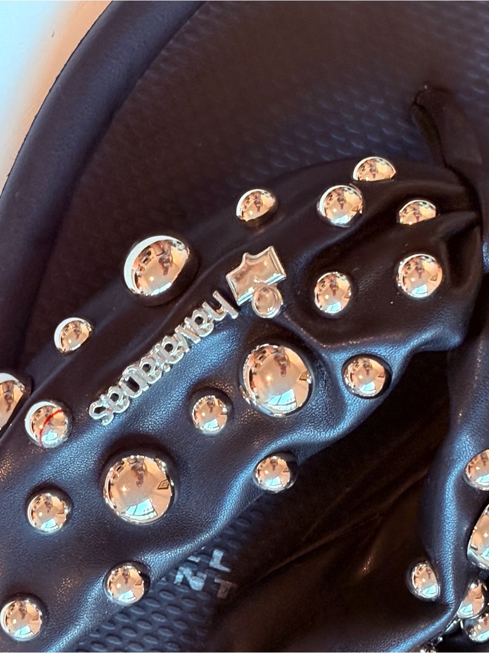 Isabel Marant Black with Silver Logo Collaboration Havaianas - Picture 3 of 5